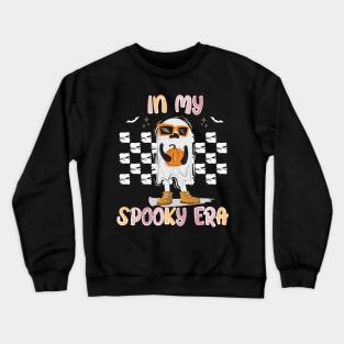 In My Spooky Era - Funny Halloween - Ghost Pumpkin Witch Crewneck Sweatshirt